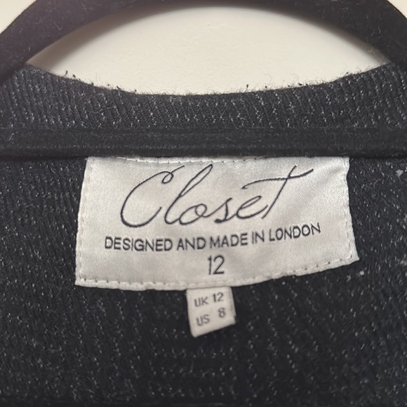 Closet black pea coat - Picture 2 of 2